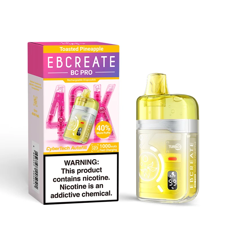 EBCREATE BC PRO 40K 40000 Puffs Einweg Kit - 💥 Nehme 4 Zahle NUR 3! + Ab einem Einkauf von 100€ 2 Mystery Gratis💥