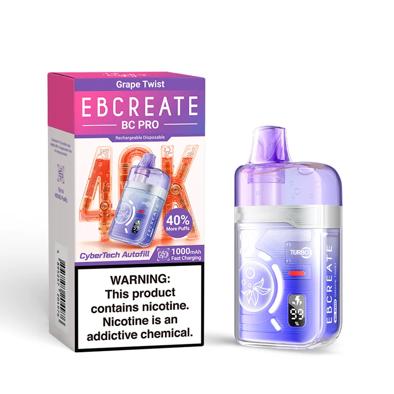 EBCREATE BC PRO 40K 40000 Puffs Einweg Kit - 💥 Nehme 4 Zahle NUR 3! + Ab einem Einkauf von 100€ 2 Mystery Gratis💥