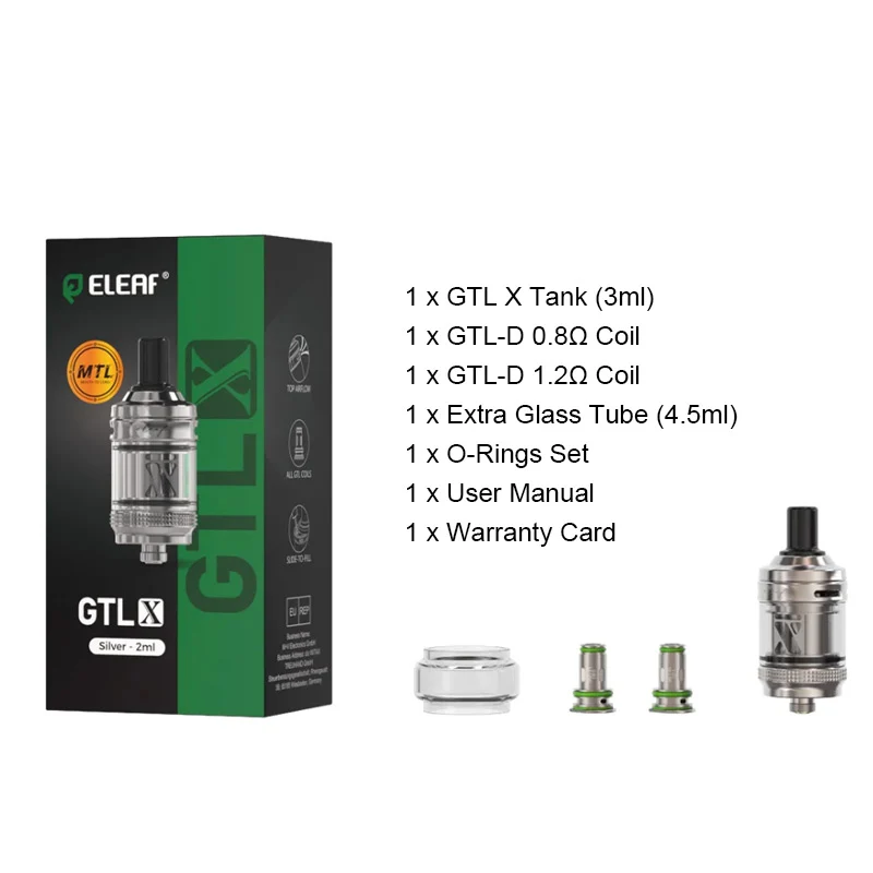 Eleaf GTL X Verdampfer 3 ml