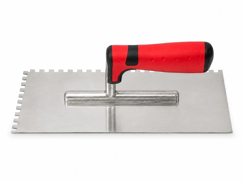 Glättekelle Zahnkelle 280 x 130 mm 5x5 mm 0,7mm