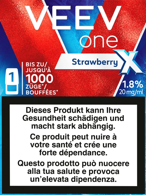 Veev One Strawberry Extra Pod 20mg