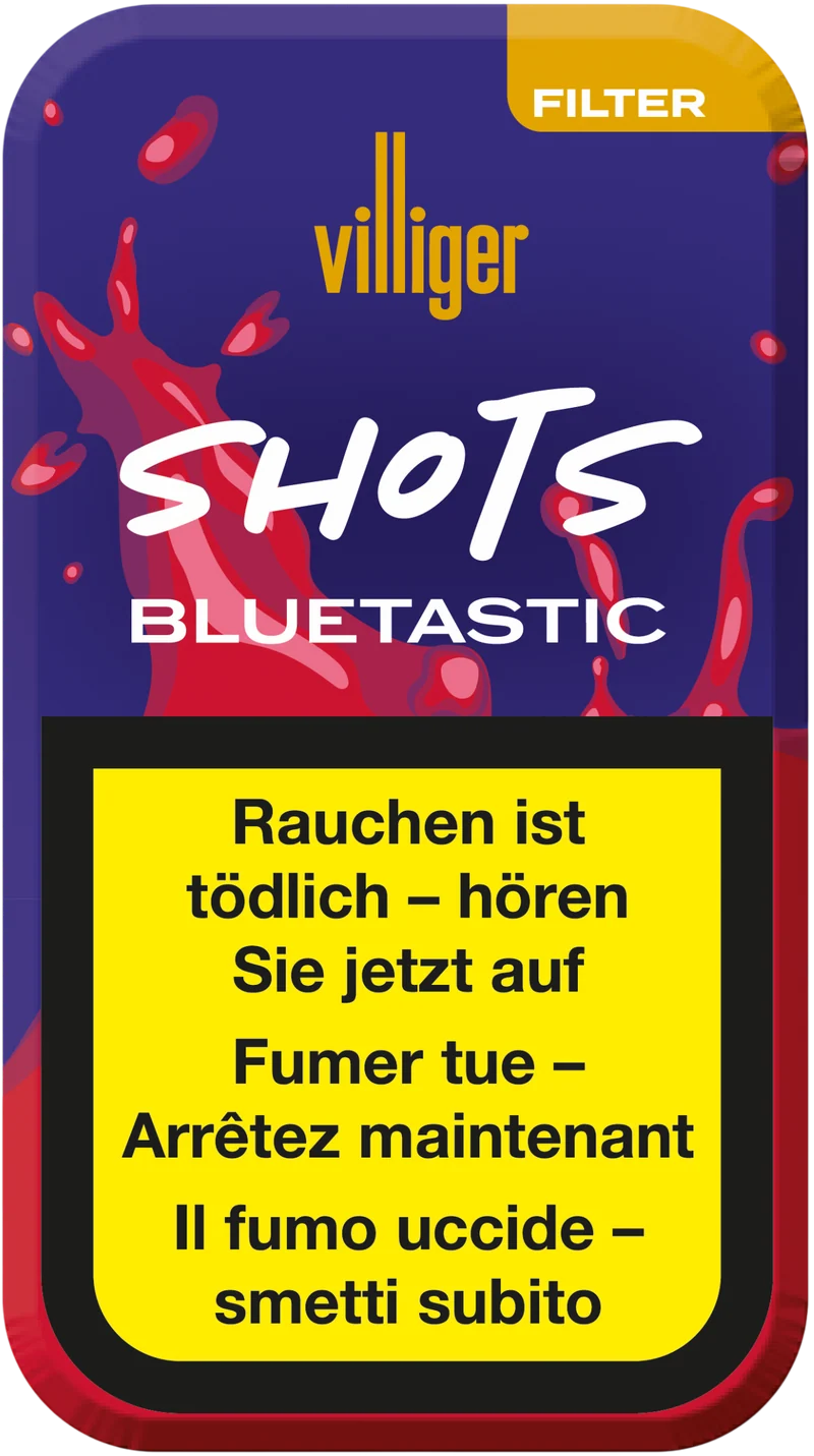 Villiger Shots Bluetastic 10 Stück