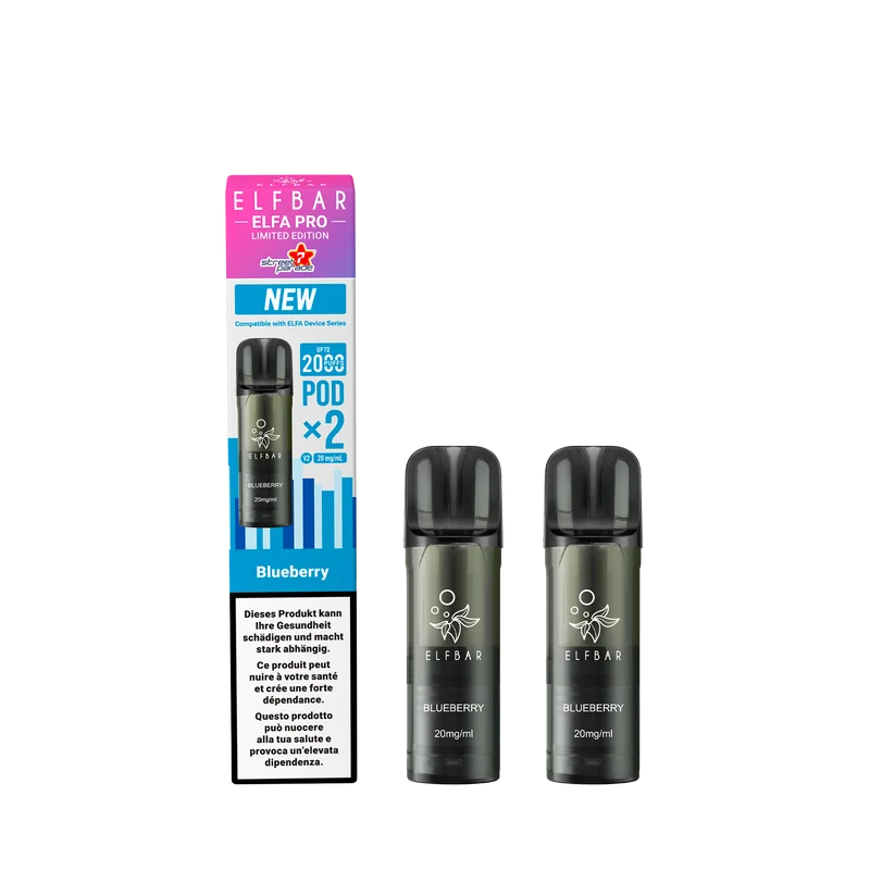 Elfbar Elfa Pro V2 Blueberry 2ml 2Pods