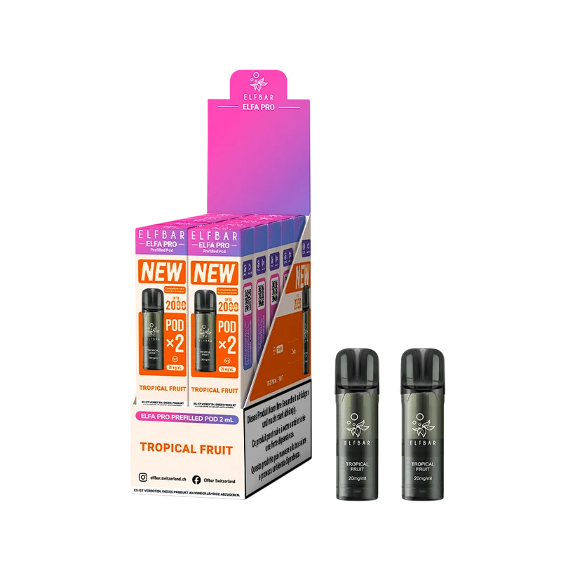 Elfbar Elfa Pro V2 Tropical Fruit 2ml 2Pods