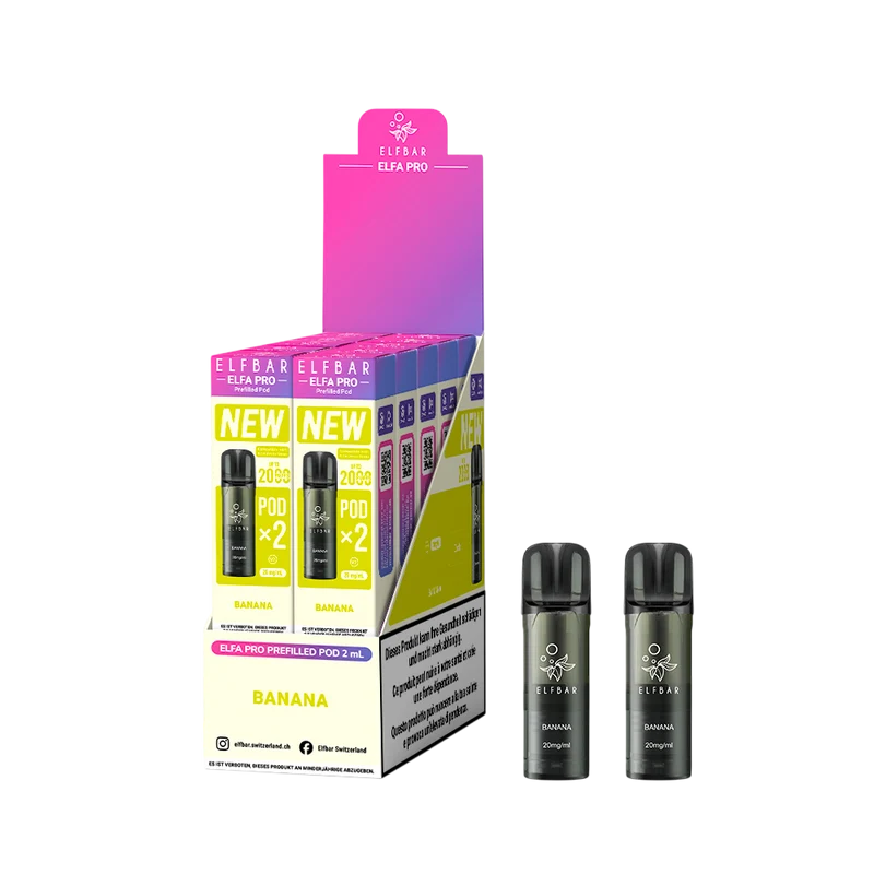 Elfbar Elfa Pro V2 Banana 2ml 2pods