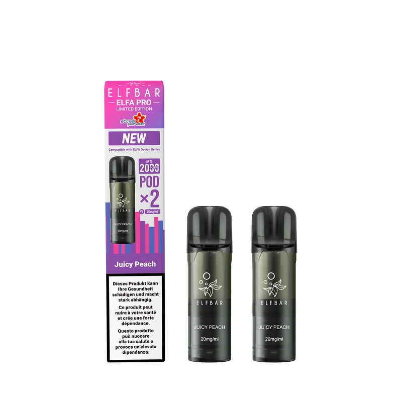Elfbar Elfa Pro V2 Juicy Peach 2ml 2Pods