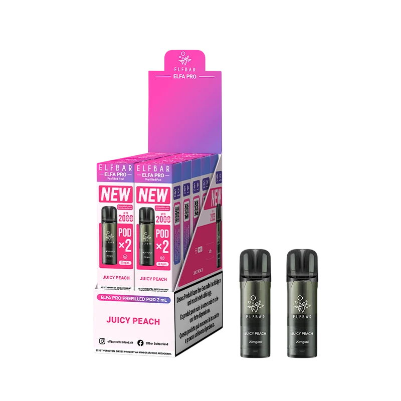 Elfbar Elfa Pro V2 Juicy Peach 2ml 2Pods