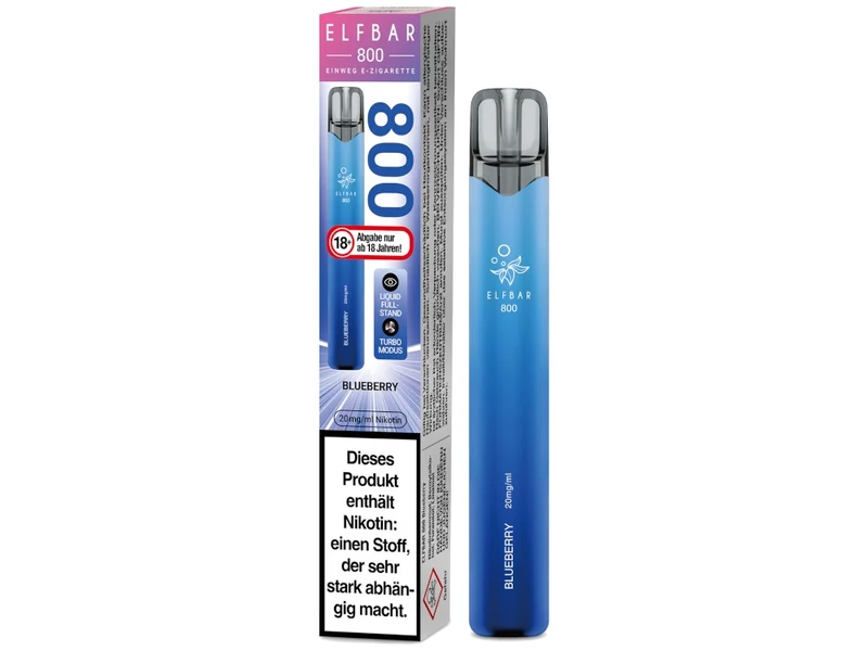 ELFBAR 800 Einweg E-Zigarette – 20mg/ml Nikotin – 800 Züge