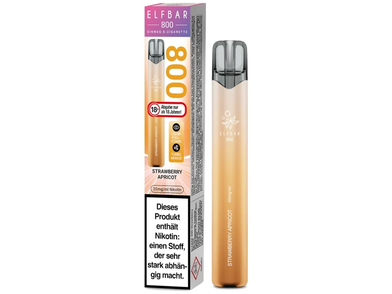 ELFBAR 800 Einweg E-Zigarette – 20mg/ml Nikotin – 800 Züge