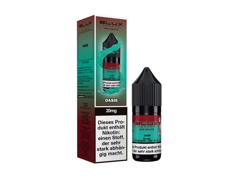 Elux - Oasis - 10ml Fertigliquid (Nikotinsalz)