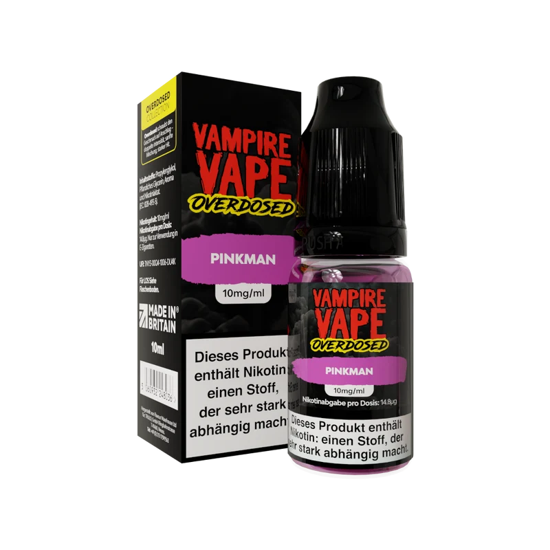Vampire Vape - Overdosed - Nikotinsalz Liquid - Pinkman