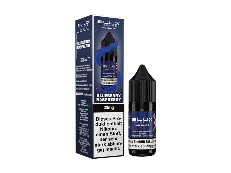 Elux - Blueberry Raspberry - 10ml Fertigliquid (Nikotinsalz)