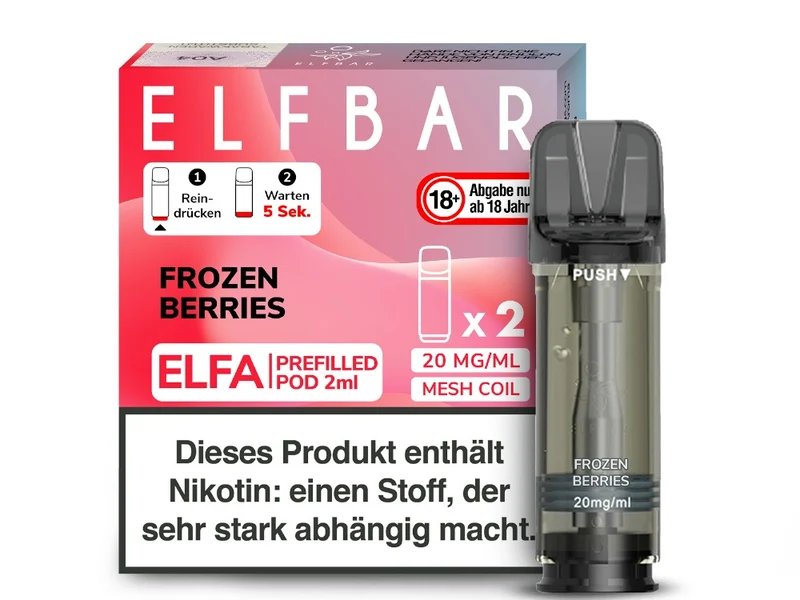 Elfbar Elfa Pods 20mg/ml – 2er Pack