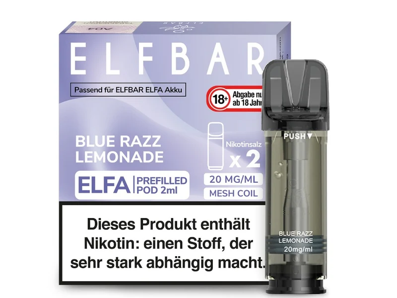 Elfbar Elfa Pods 20mg/ml – 2er Pack
