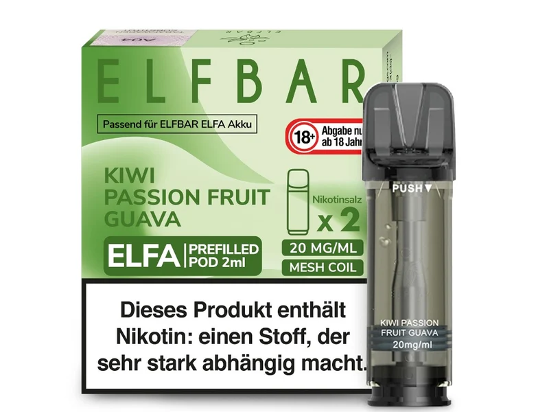 Elfbar Elfa Pods 20mg/ml – 2er Pack