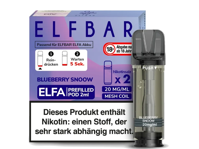 Elfbar Elfa Pods 20mg/ml – 2er Pack