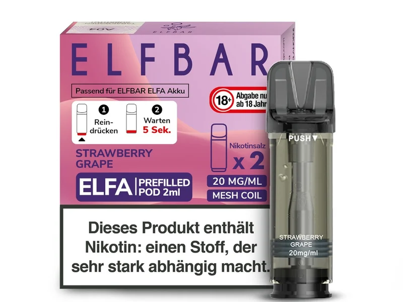 Elfbar Elfa Pods 20mg/ml – 2er Pack