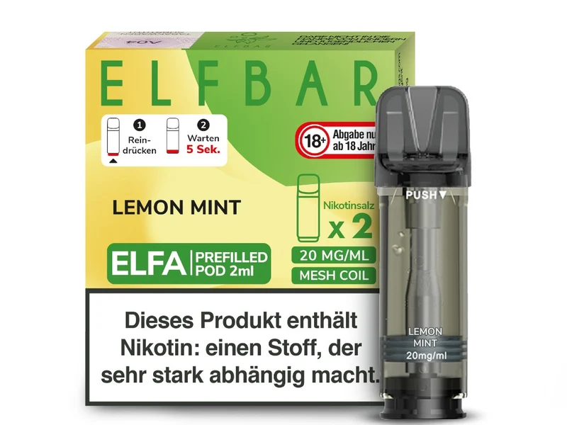 Elfbar Elfa Pods 20mg/ml – 2er Pack
