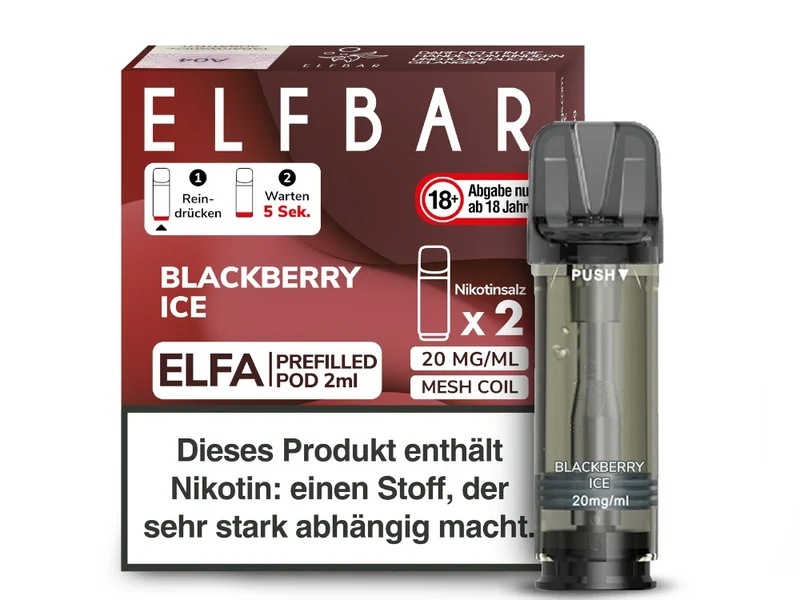 Elfbar Elfa Pods 20mg/ml – 2er Pack