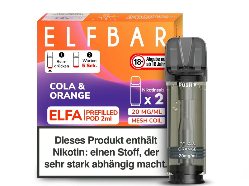 Elfbar Elfa Pods 20mg/ml – 2er Pack