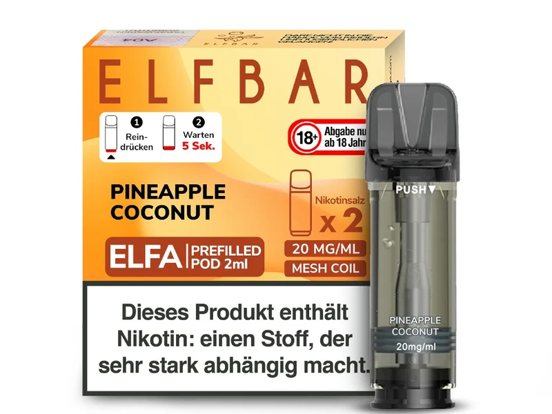 Elfbar Elfa Pods 20mg/ml – 2er Pack