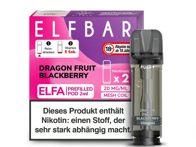 Elfbar Elfa Pods 20mg/ml – 2er Pack