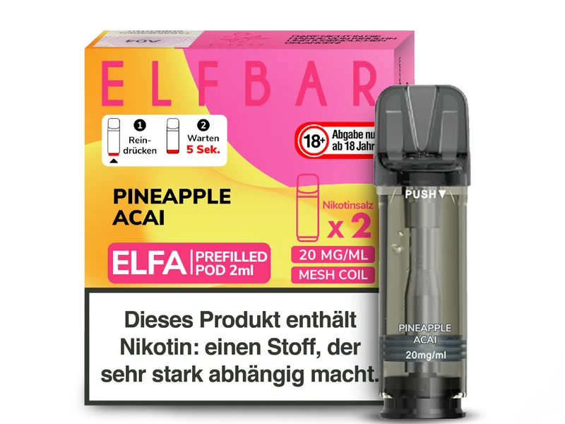Elfbar Elfa Pods 20mg/ml – 2er Pack