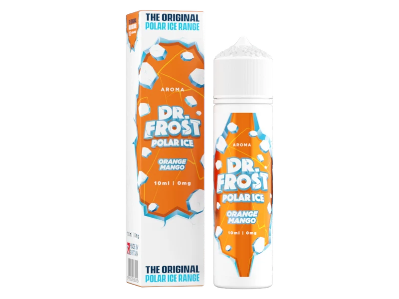 Dr. Frost - Polar Ice - Orange Mango - Longfill Aroma 10ml (60ml Flasche)