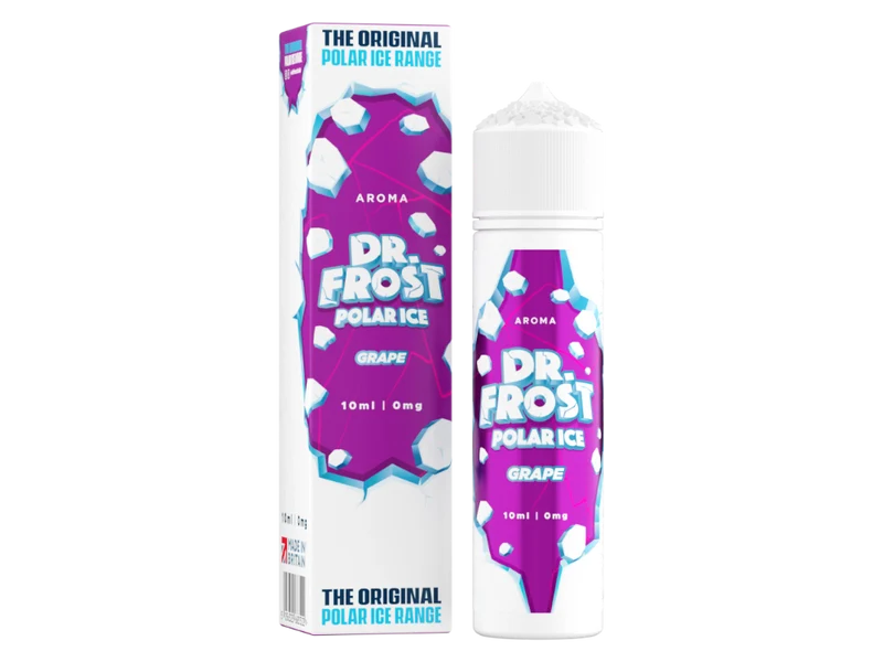 Dr. Frost - Polar Ice - Grape - Longfill Aroma 10ml (60ml Flasche)