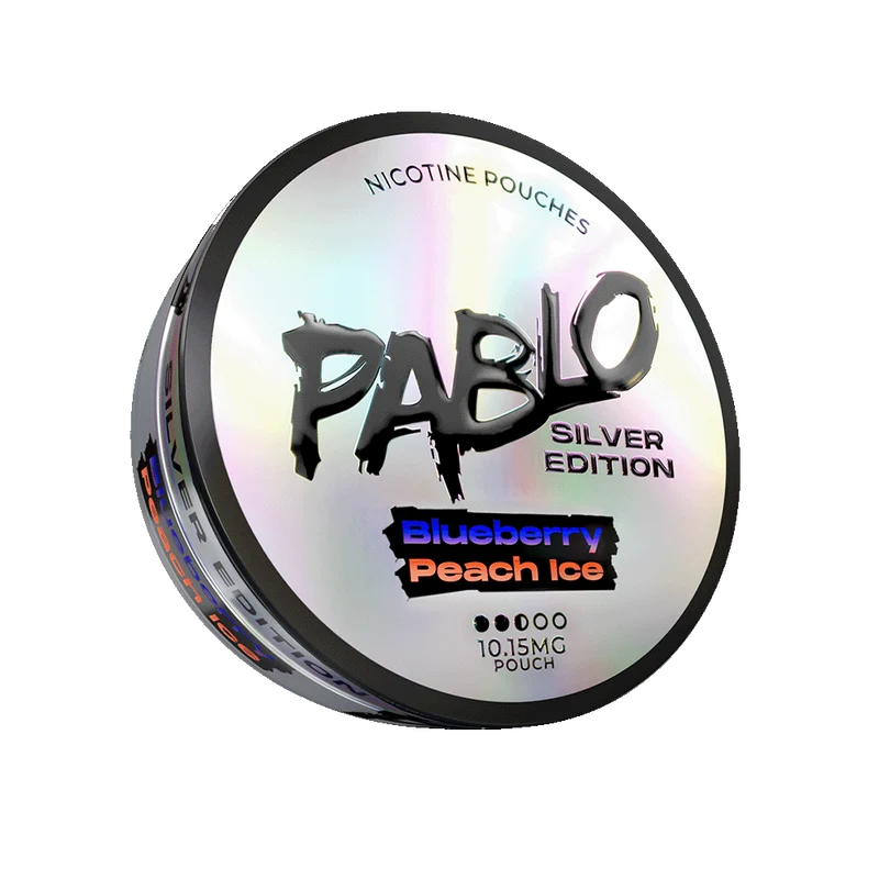 Pablo Silver Edition Blueberry Peach Ice