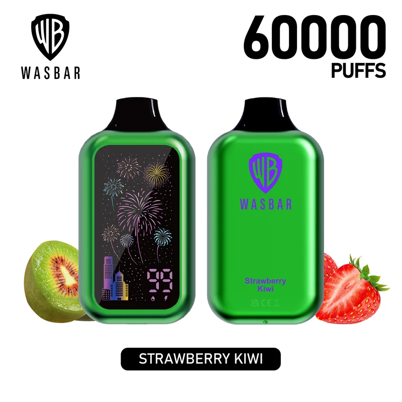 WASBAR 60000 60K Puffs Wiederaufladbares Einweg Kit
