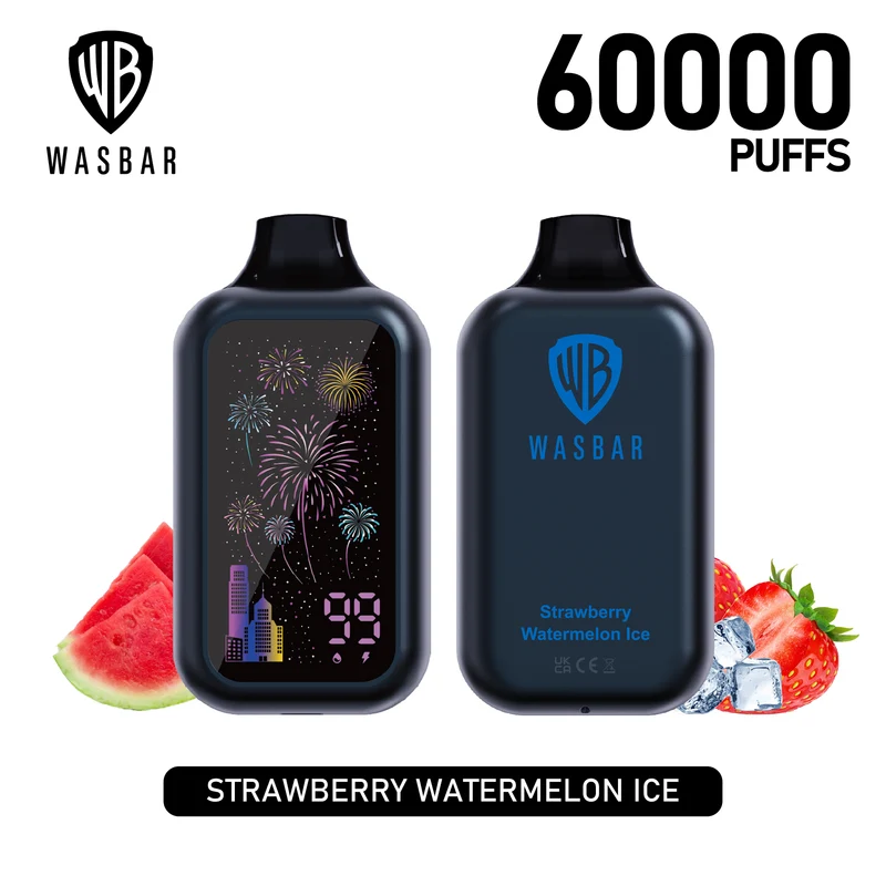 WASBAR 60000 60K Puffs Wiederaufladbares Einweg Kit