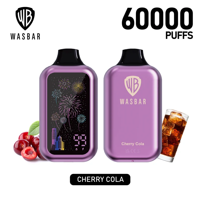 WASBAR 60000 60K Puffs Wiederaufladbares Einweg Kit