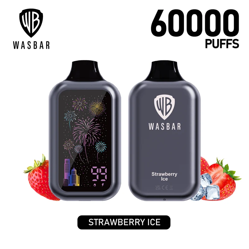 WASBAR 60000 60K Puffs Wiederaufladbares Einweg Kit