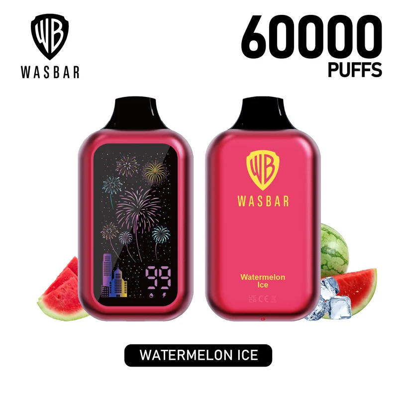 WASBAR 60000 60K Puffs Wiederaufladbares Einweg Kit