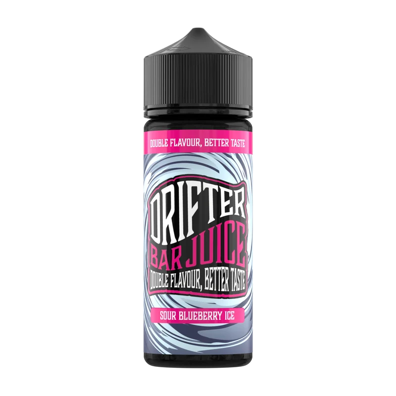 Drifter Bar Juice - Sour Blueberry Ice 0mg 100ml Shortfill