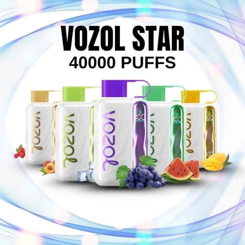 Vozol Star 40000 40K Puffs Einweg Kit (20mg) - 💥 Nehme 5 Zahle NUR 4! + Ab einem Einkauf von 100€ 2 Mystery Gratis💥