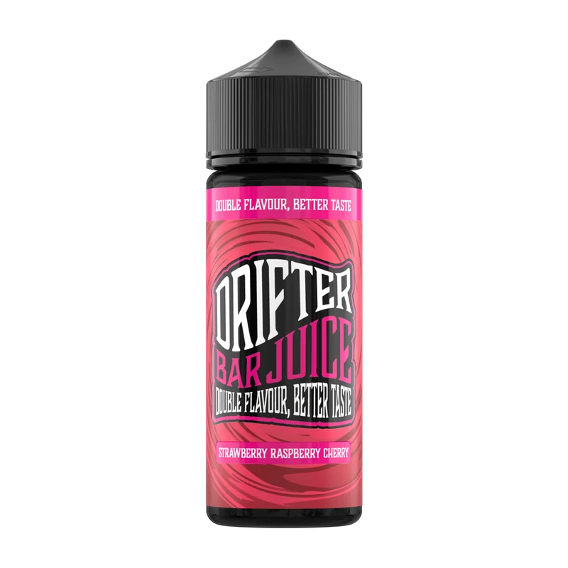 Drifter Bar Juice - Strawberry Raspberry Cherry 0mg 100ml Shortfill