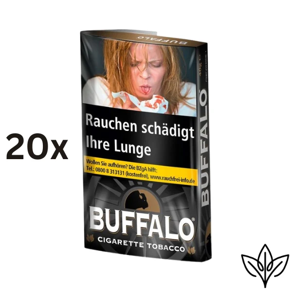 Buffalo Black Tabak (20 x 40g)