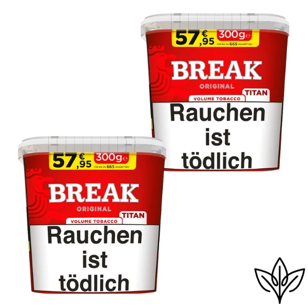 Break Original Titan Volume Tobacco (2x300g)