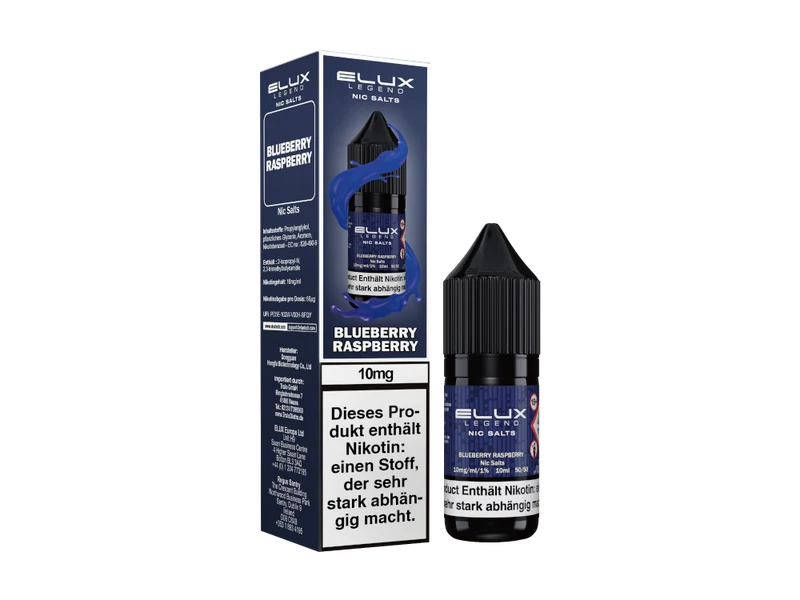 Elux Blueberry Raspberry Nikotinsalz Liquid