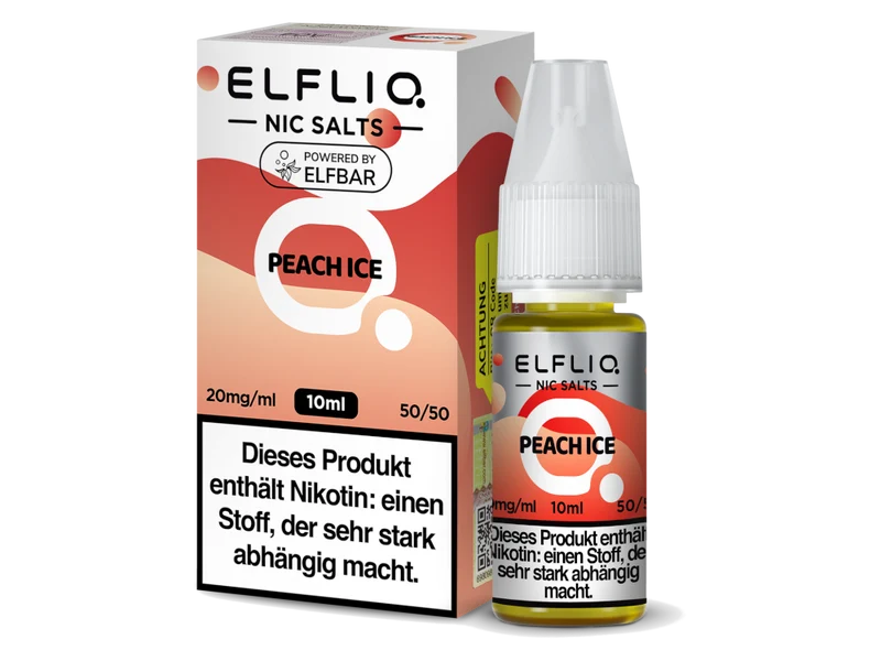 ELFLIQ Peach Ice Nikotinsalz Liquid