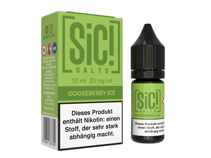 SiC! Salts Gooseberry Ice Nikotinsalz Liquid