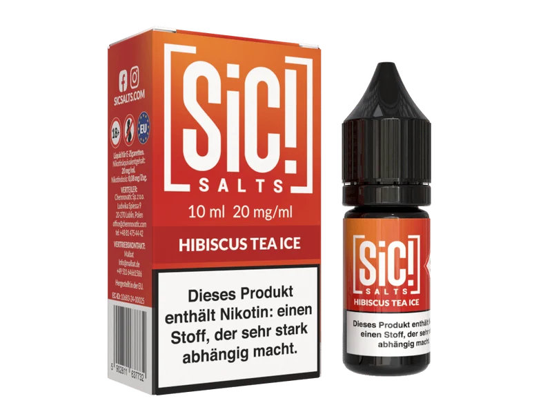 SiC! Salts Hibiscus Tea Ice Nikotinsalz Liquid