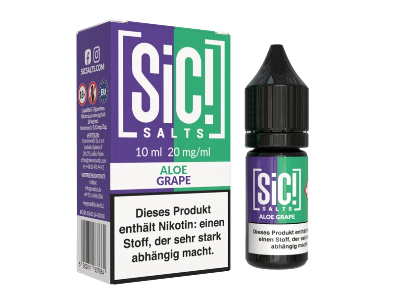 SiC! Salts Aloe Grape Nikotinsalz Liquid