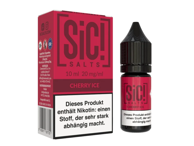 SiC! Salts Cherry Ice Nikotinsalz Liquid