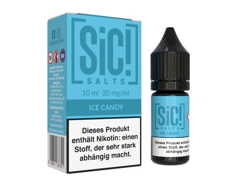 SiC! Salts Ice Candy Nikotinsalz Liquid