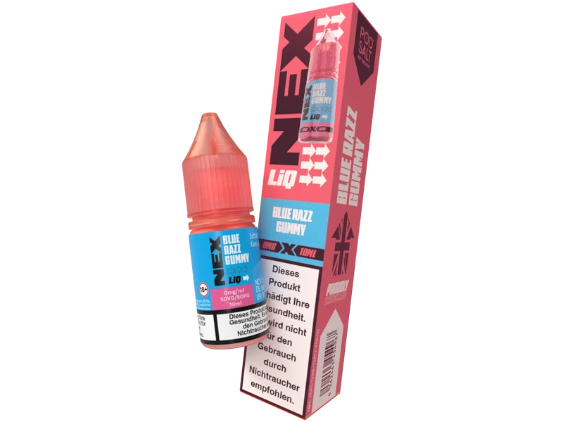 Pod Salt NexLiq Blue Razz Gummy Nikotinsalz Liquid