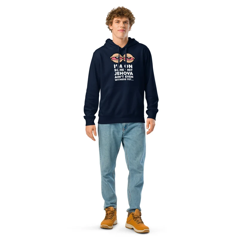 Jehova Shih Unisex Bio-Hoodie - Mittelschwer
