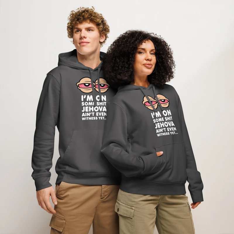 Jehova Shih Unisex Bio-Hoodie - Mittelschwer